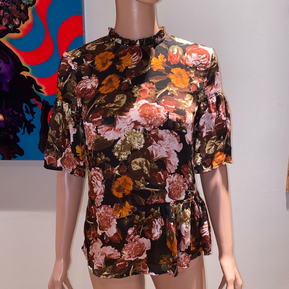 *H&M* Floral Blouse